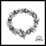 Bracelet Pirate Skull (Acier)
