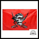 Drapeau Pirate Rouge