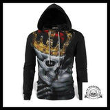 Sweat Squelette Couronne