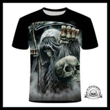 T-shirt Faucheuse Crâne