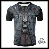 T-shirt Tête de Mort Jeans