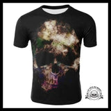 T-shirt Tête de Mort Motif Crâne