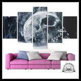 Tableau Crâne Fumant