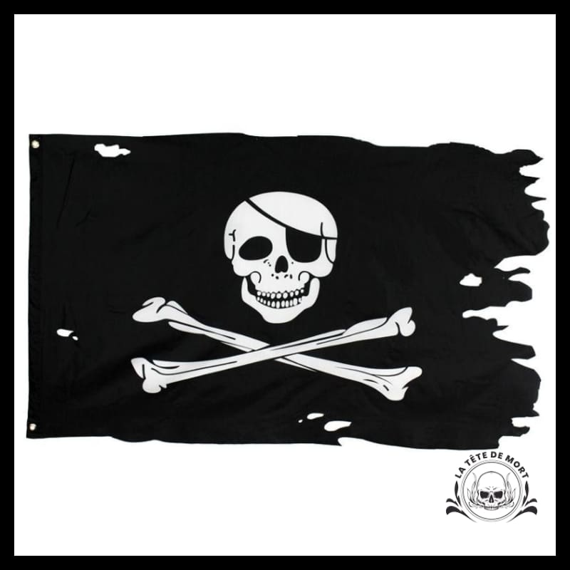 Drapeau Pirate Extérieur - La Tête de Mort