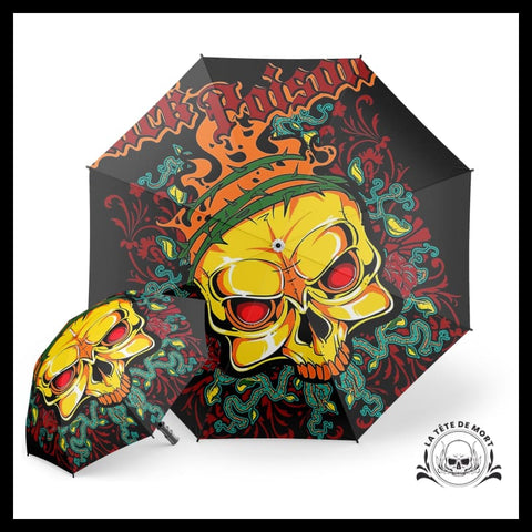 Parapluie Tête de Mort Satanique