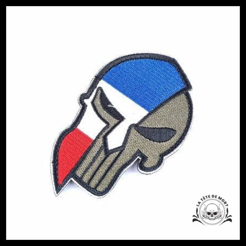 Écusson Crâne Français