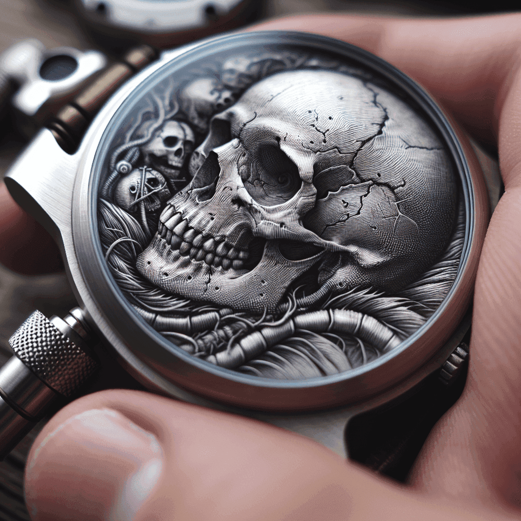 L'impact des têtes de mort dans l'horlogerie des bikers