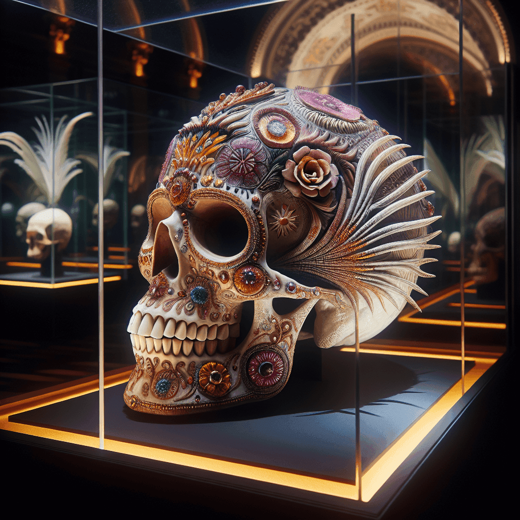 Les Têtes de Mort dans l'Art Muséal : Explorez la Culture Gothique