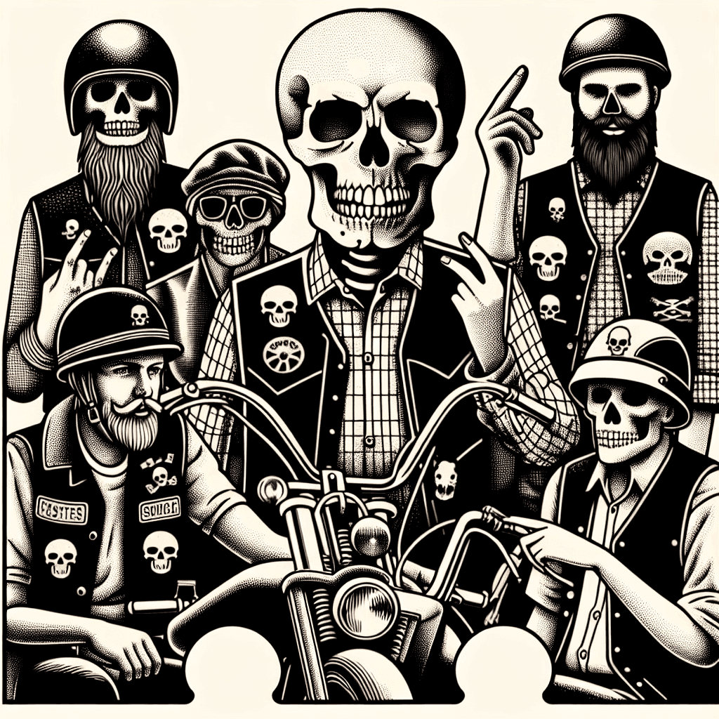 L'Impact des Têtes de Mort dans la Culture des Bikers