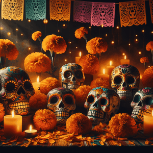 Les Têtes de Mort : Symbole Festif à Travers les Cultures