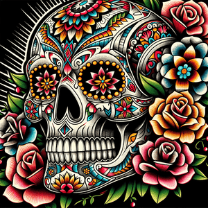 Tatouages Tête de Mort : Signification, Styles et Inspirations