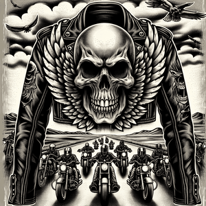 Symbolisme des Têtes de Mort dans la Culture Bikers, Gothique et Rock