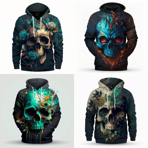SWEAT TÊTE DE MORT - Crâne Passion