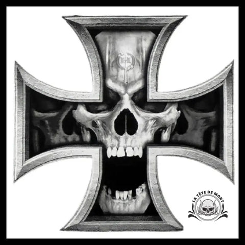 Autocollant Croix de Malte