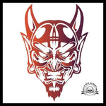 Autocollant Diable Rouge