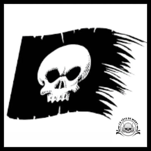 Autocollant Drapeau Pirate