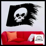 Autocollant Drapeau Pirate