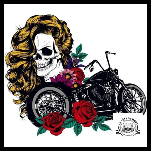 Autocollant Harley Davidson Skull