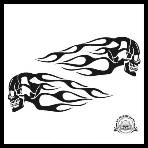 Autocollant Moto Biker