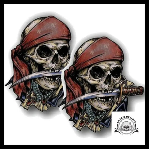 Autocollant Pirate