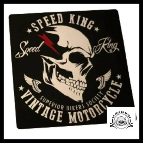 Autocollant Tête de Mort Moto
