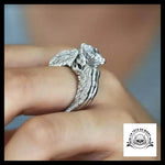 Bague Ailes d’Ange Femme (Acier)