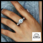 Bague Ailes d’Ange Femme (Acier)