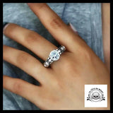 Bague Ailes d’Ange Femme (Acier)