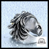 Bague Ange et Démon (Acier)