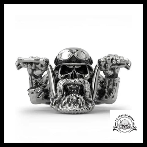 Bague de Biker (Acier)