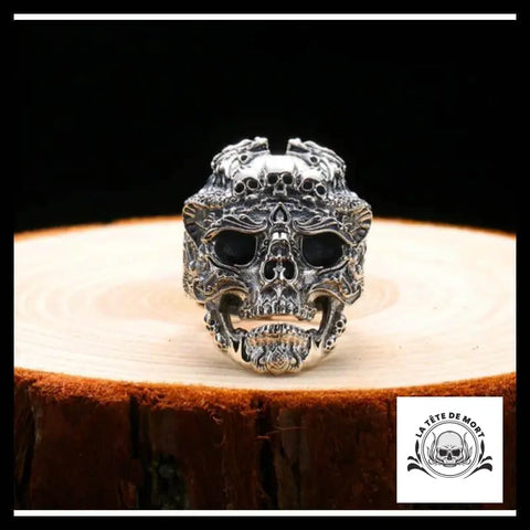 Bague Biker en Argent