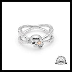Bague Biker Femme (Acier)