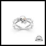 Bague Biker Femme (Acier)