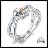 Bague Biker Femme (Acier)