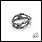 Bague Biker Femme (Acier)