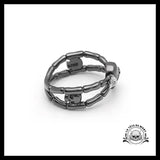 Bague Biker Femme (Acier)