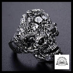 Bague Biker Homme (Acier)