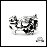 Bague Biker Homme (Argent)