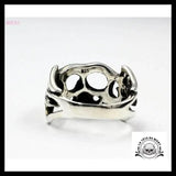Bague Biker Homme (Argent)