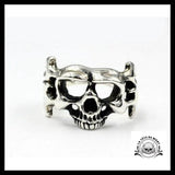Bague Biker Homme (Argent)