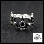 Bague Biker Homme (Argent)