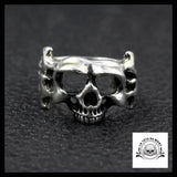 Bague Biker Homme (Argent)