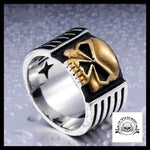 Bague Biker Style (Acier)