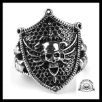 Bague Bouclier (Acier)