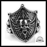 Bague Bouclier (Acier)