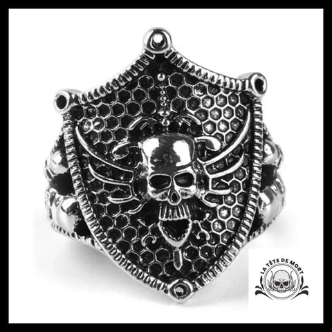 Bague Bouclier (Acier)
