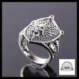 Bague Bouclier (Acier)