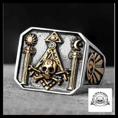Bague Crâne Antique