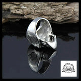 Bague Crâne Araignée (Acier)