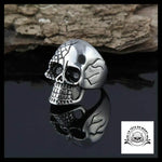 Bague Crâne Araignée (Acier)